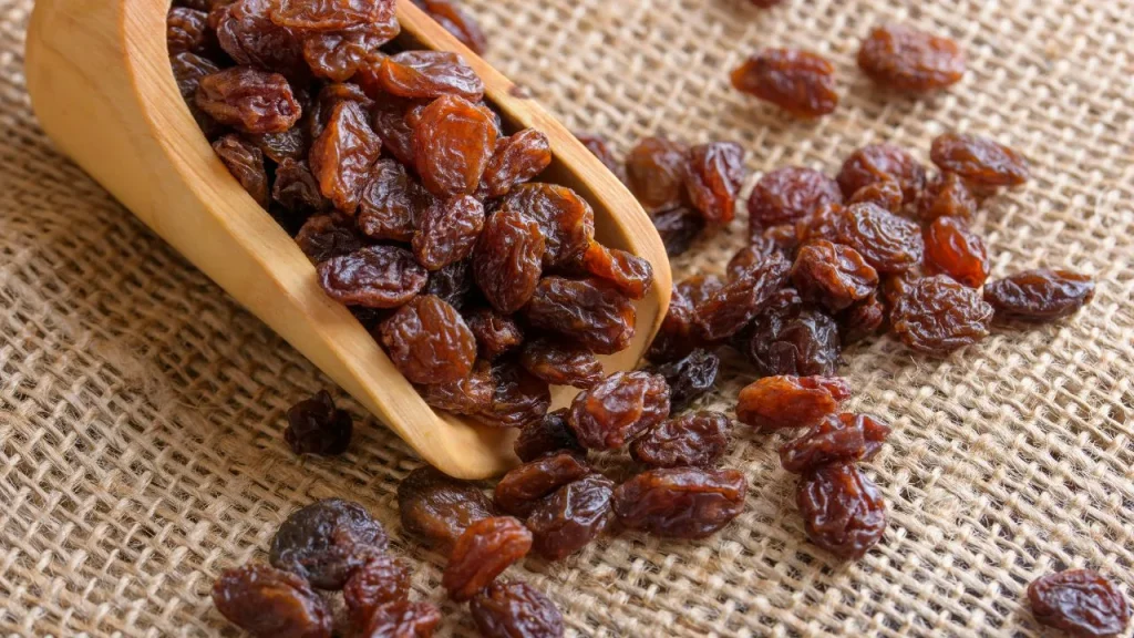 Koja je svakodnevna konzumacija grožđica na tijelu?