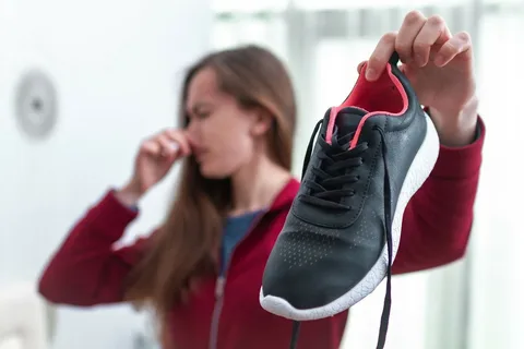 To nije jestiva soda ili "suvethel": sapun koji uklanja jasan miris iz tenisica natopljenih kišom.