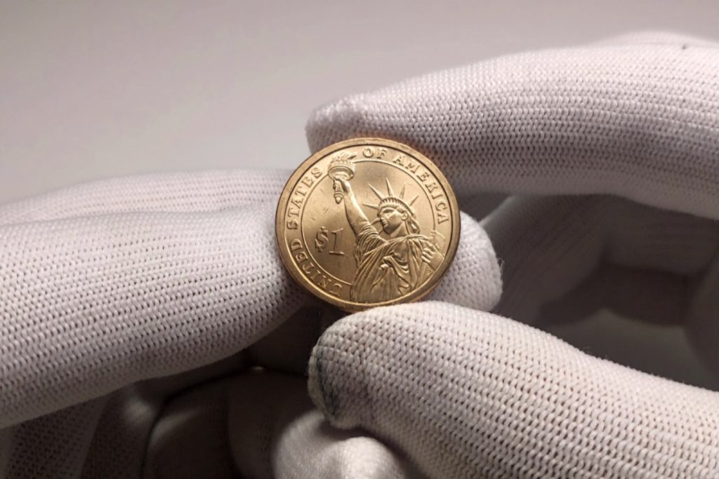 Happy Majiteľ Tejto kovanice s nominalnom vrijednošću od 1 dolár objka viac Ako 84 tisuće Dolárov