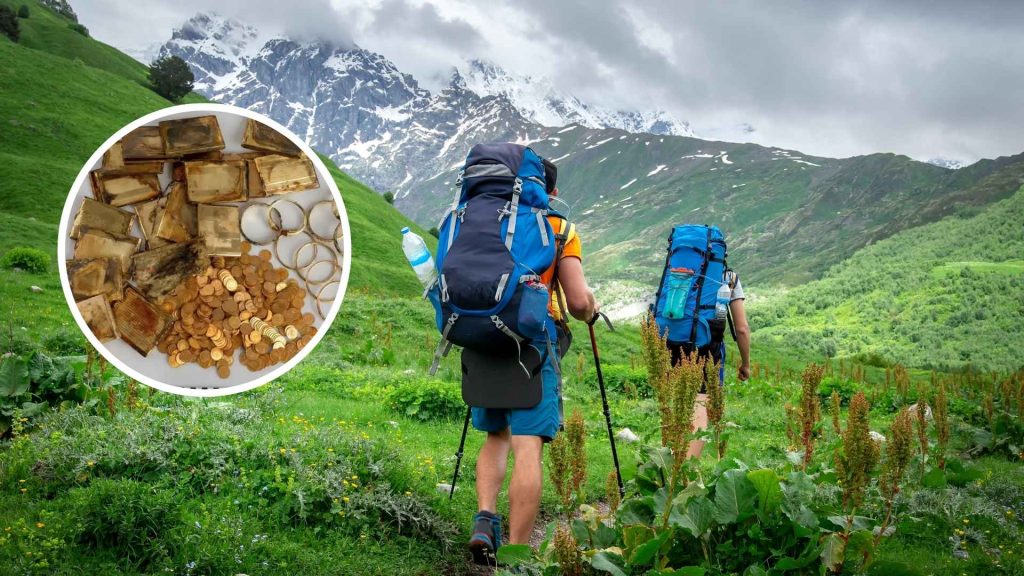 Turisti slučajno postaju lovci na blago: pronalaze zahrđalu kutiju s blagom vrijednom 340.000 dolara.